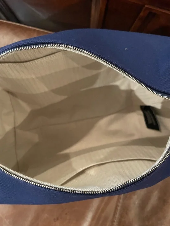 Hermès Bride-a-Brac Large Case – Blue with Green Stripes (Unused) - Picture 5 of 6